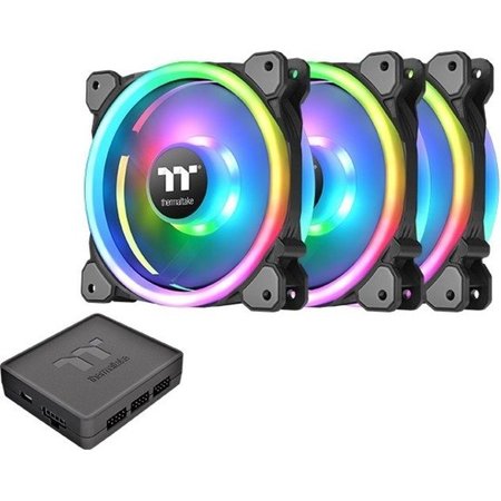 THERMALTAKE Riing Trio Is The Worlds First Intelligent Radiator Fan w/ 3 CL-F072-PL12SW-A